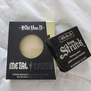Kat Von D "Duo" Highlighter and Dark Brown Brow